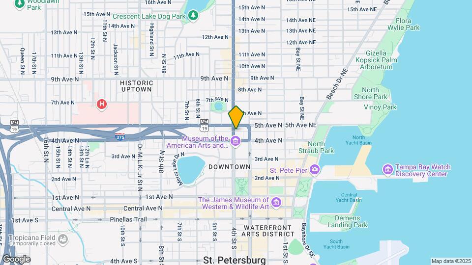 4th Street Flats Map and Location Details