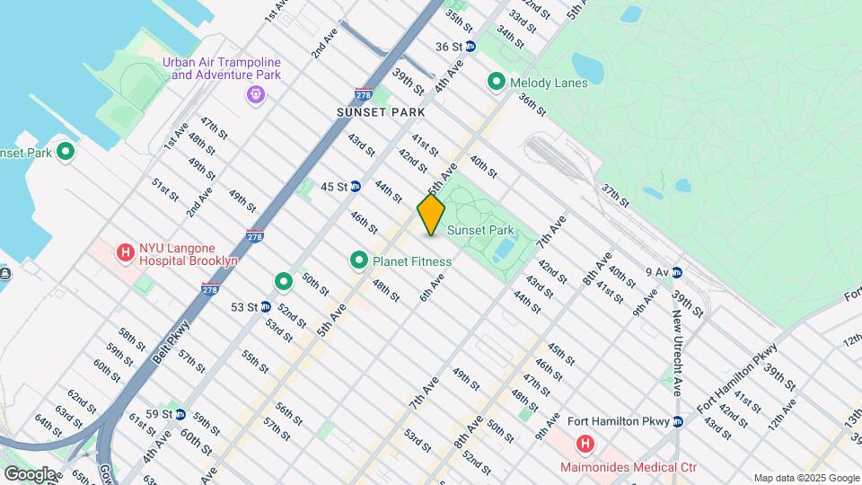 545 45th St Mapa y Detalles de la Ubicación
