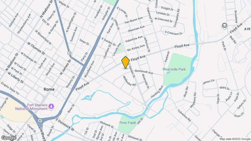 625 Roosevelt Ave Mapa y Detalles de la Ubicación