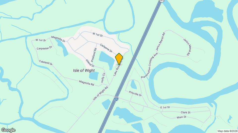 491 Lake Rosalind Dr Map and Location Details