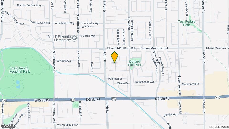 4631 Cantina Rey St Map and Location Details