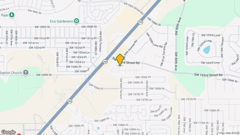 10409 SW 85th Ct Mapa y Detalles de la Ubicación