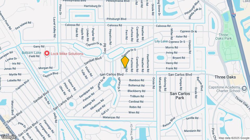 18434 Fern Rd Mapa y Detalles de la Ubicación