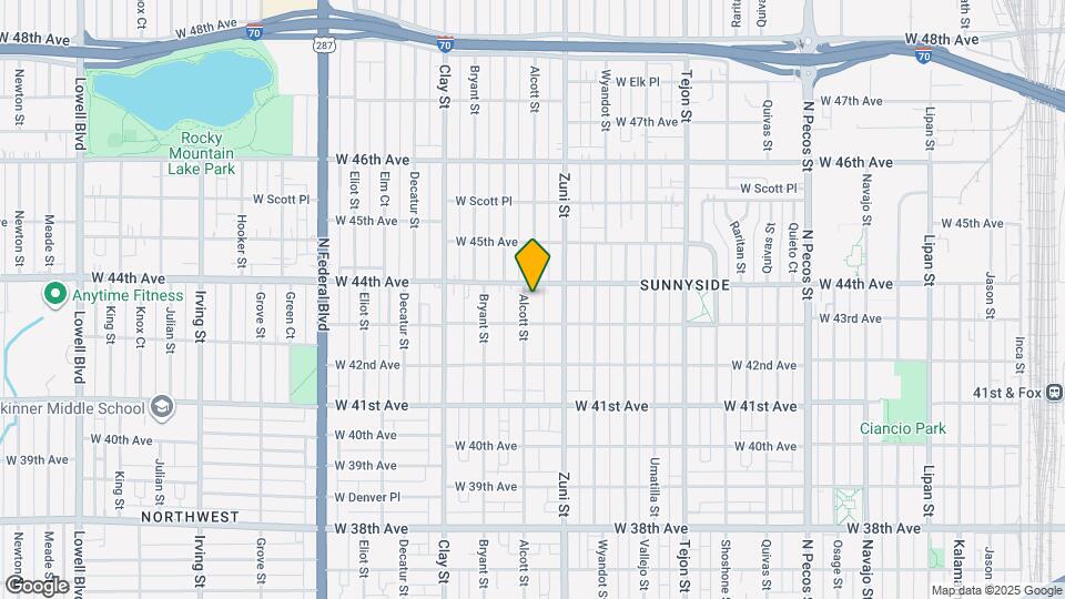 4340-4342 Alcott St Map and Location Details