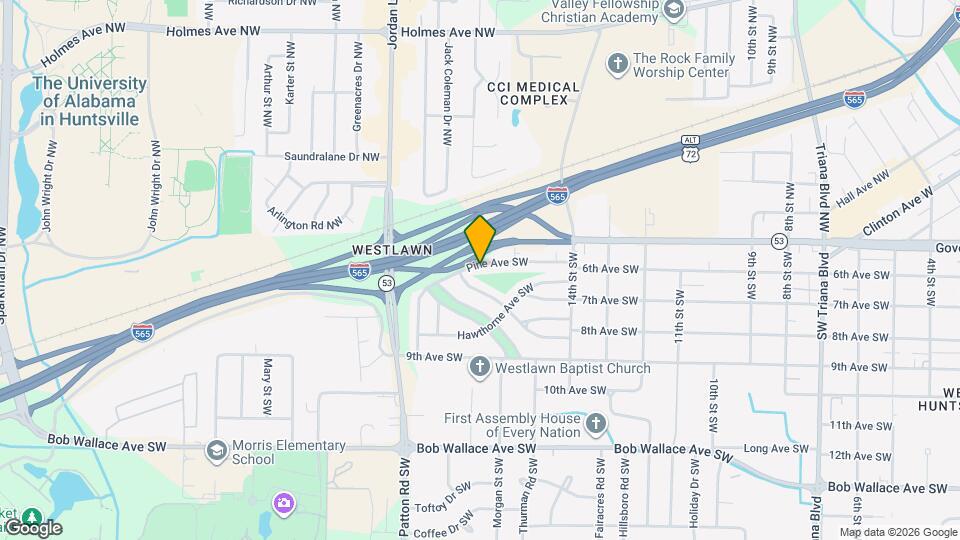 4013 Pine Ave SW Map and Location Details