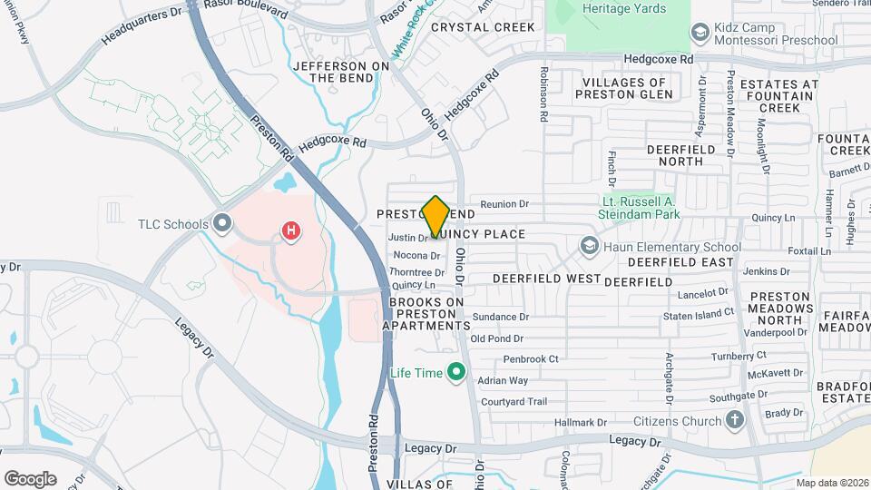 4708 Justin Dr Map and Location Details