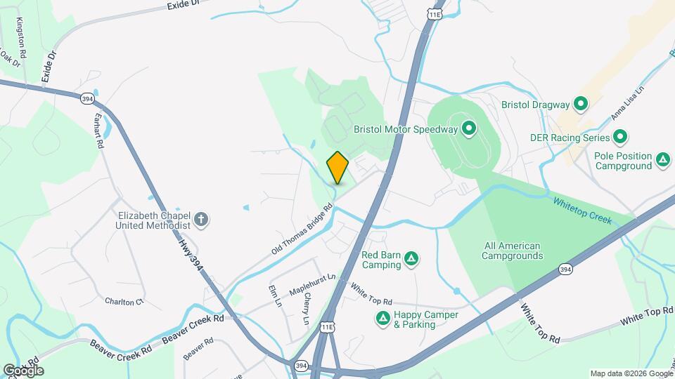 174 Old Thomas Bridge Rd Map and Location Details