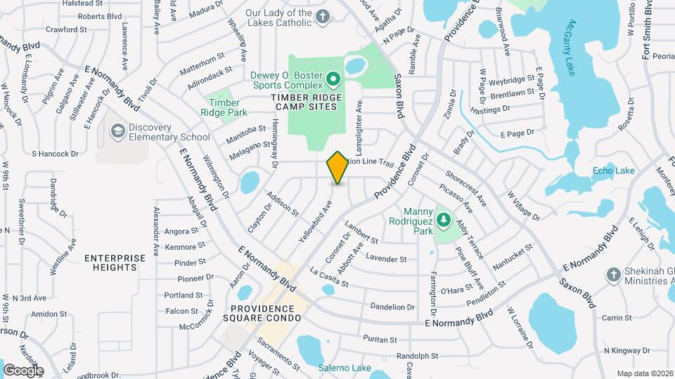 981 Yellowbird Ave Mapa y Detalles de la Ubicación