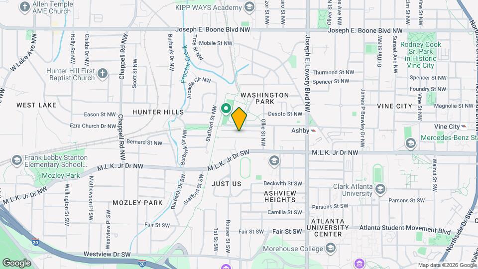 1085 Harwell St NW Map and Location Details