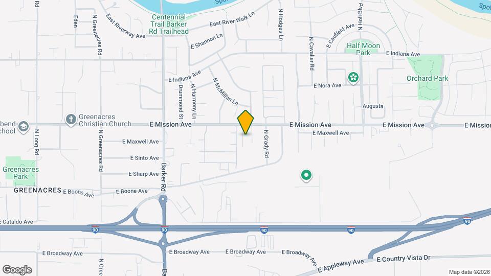 1506 N Michigan Ln Map and Location Details