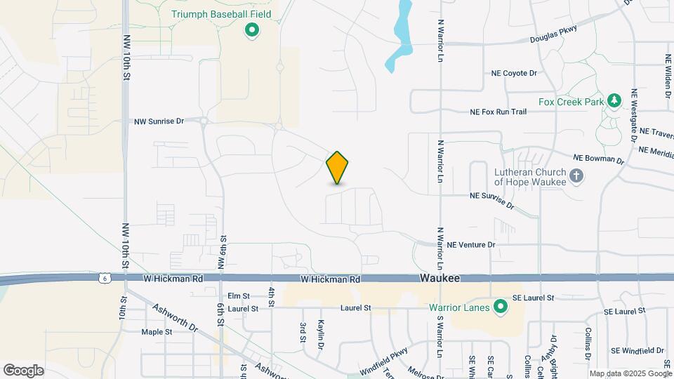 233 NW Greenway Pl Map and Location Details