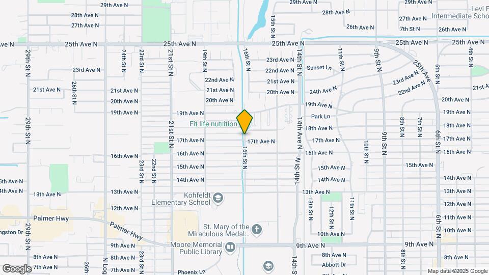 1501 16th St N Map and Location Details
