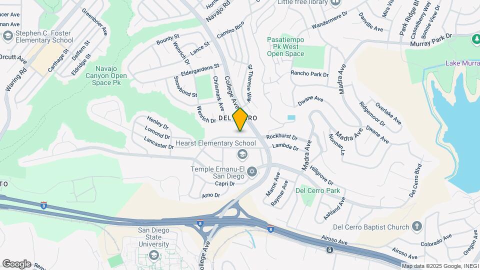 6248 Rockhurst Dr Map and Location Details