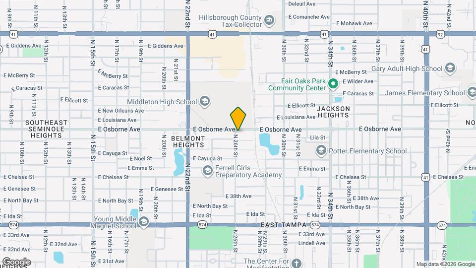 4707 N 26th St Map and Location Details