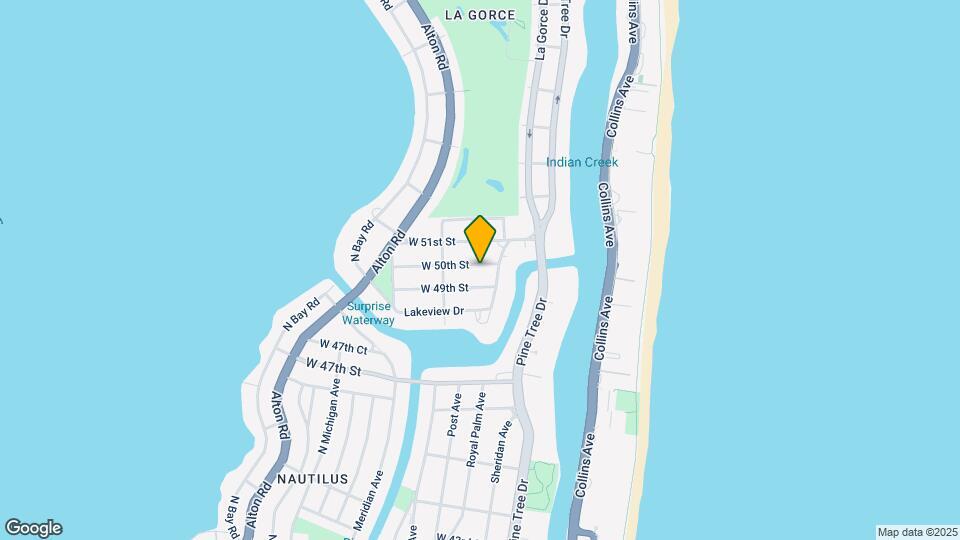 530 W 50th St Mapa y Detalles de la Ubicación