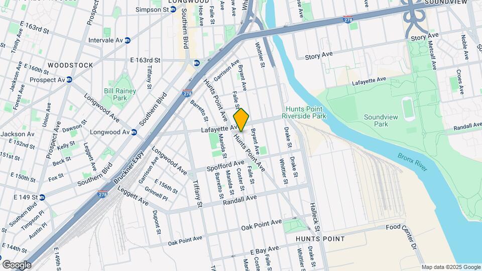 760 Hunts Point Ave Map and Location Details