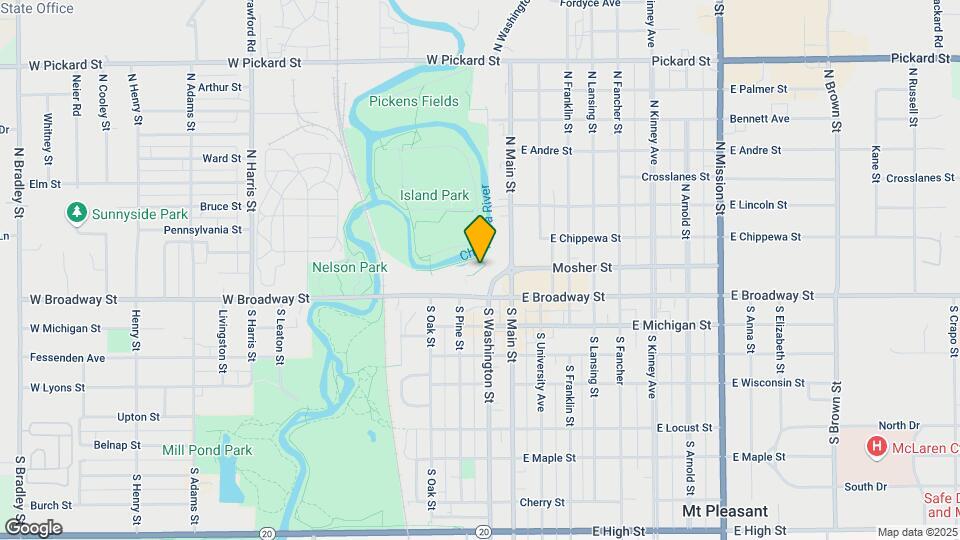 Riverview Apartments Map and Location Details