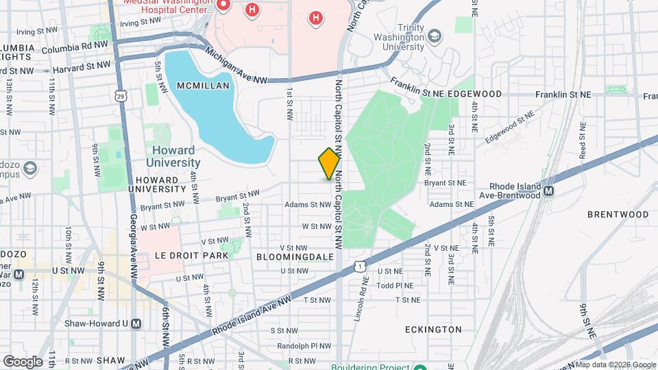 22 Bryant St NW Map and Location Details