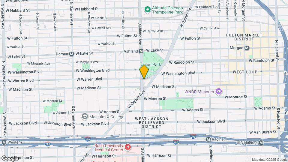 1533 W Warren Blvd, Unit 407 Mapa y Detalles de la Ubicación