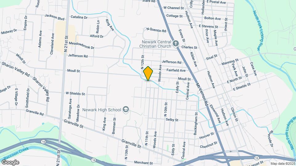 443 N 11th St Map and Location Details