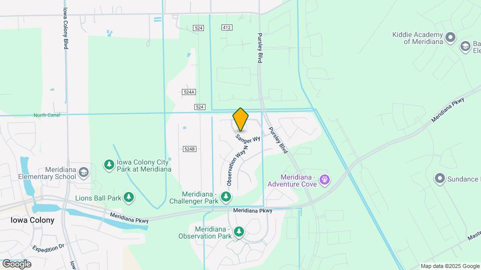 9527 Sanger Wy Map and Location Details