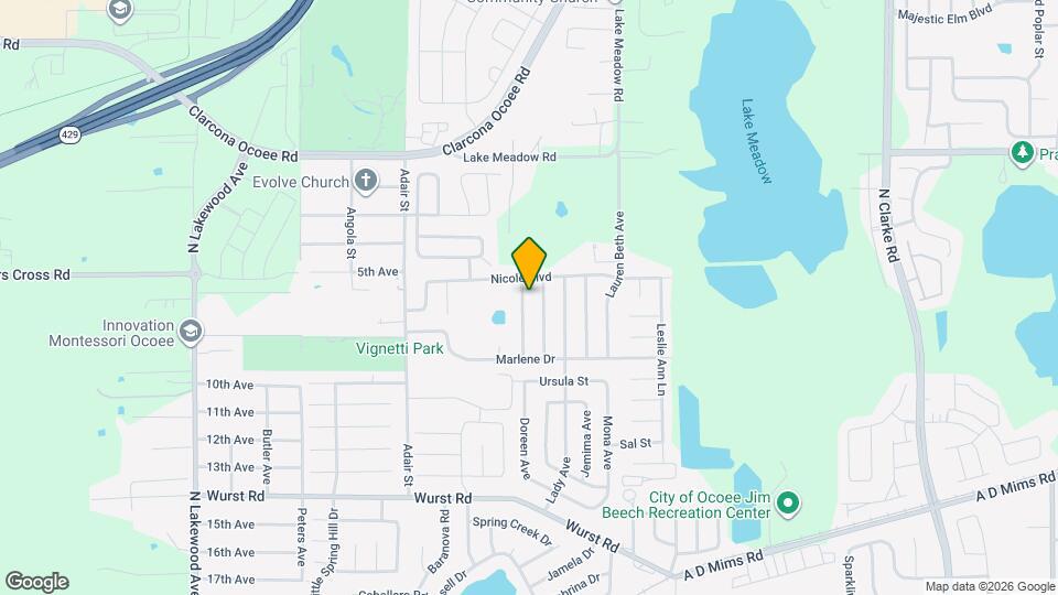 2007 Shari Lynn Terrace Map and Location Details