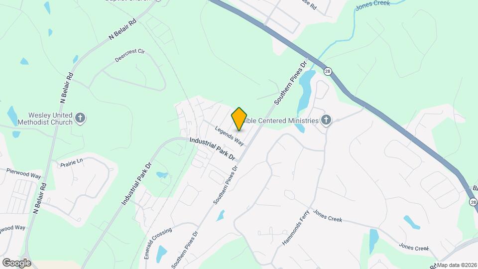 206 Nicklaus Ct Map and Location Details