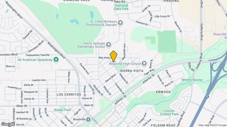 400 Sequoia St Mapa y Detalles de la Ubicación