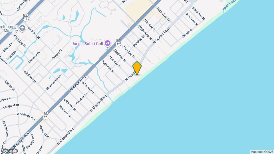 7100 N Ocean Blvd Map and Location Details