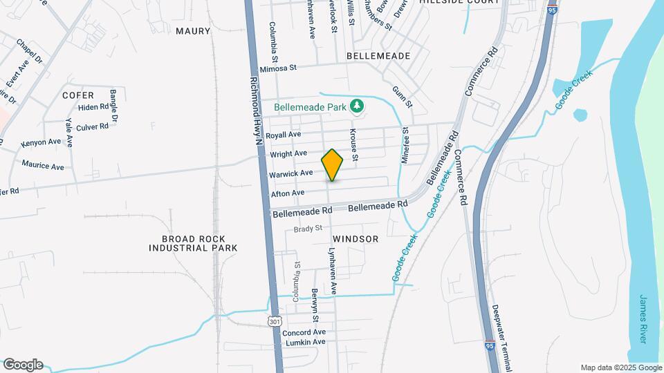 2119-2323 Afton Ave Mapa y Detalles de la Ubicación
