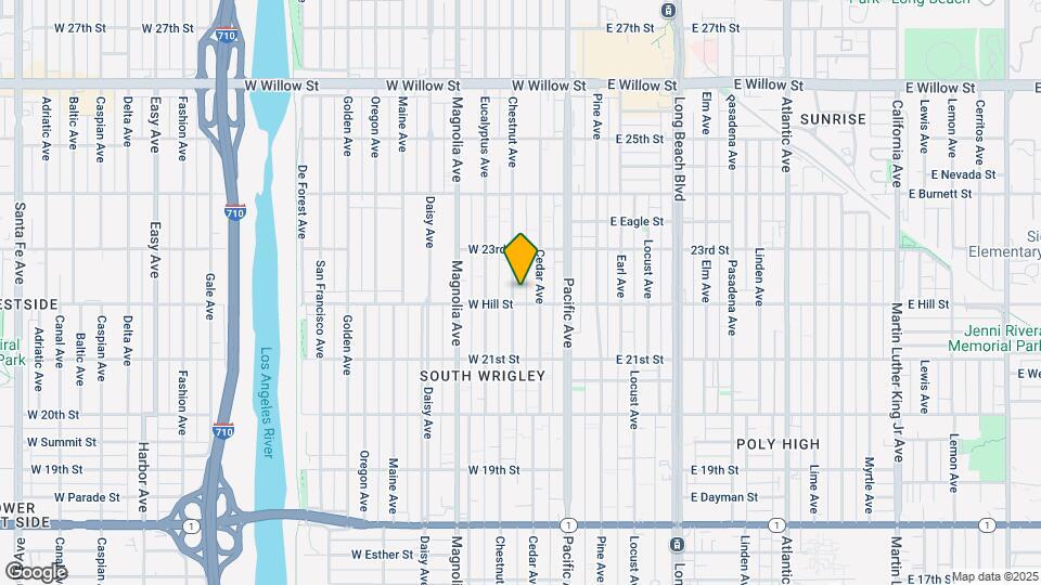 2220 Chestnut Ave Map and Location Details