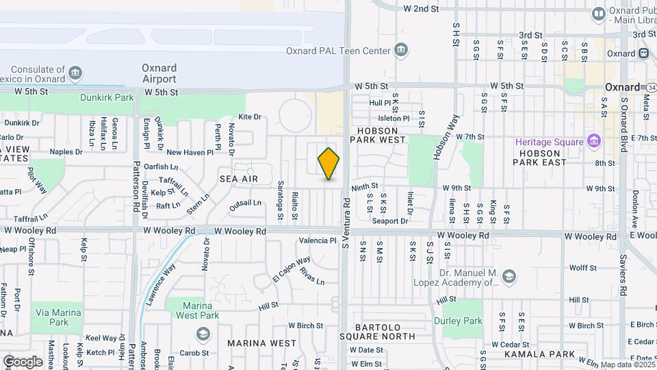 1525 W 9th St Map and Location Details