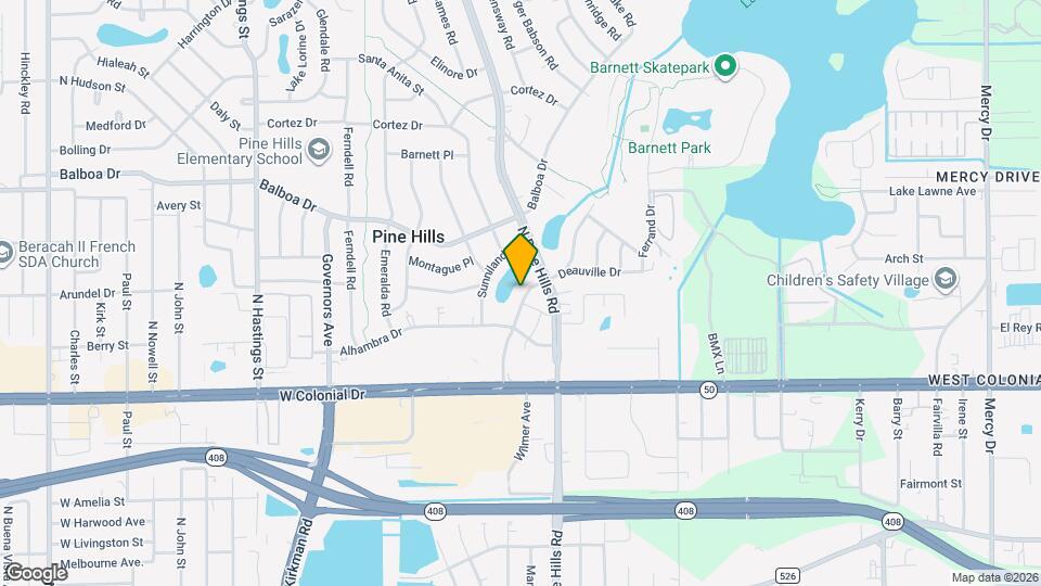 5009 Deauville Dr Map and Location Details