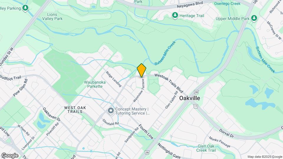 1133 Westview Terrace Map and Location Details