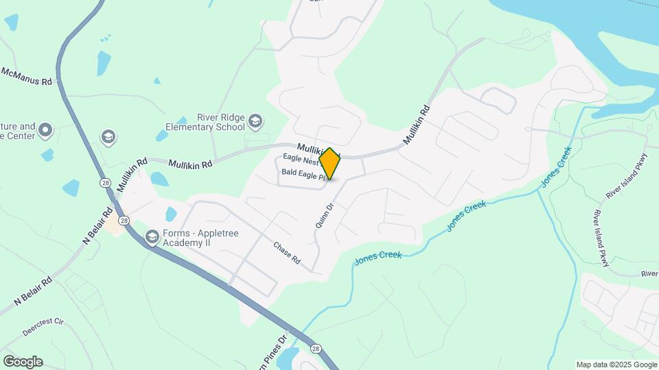 4111 Eagle Nest Dr Map and Location Details