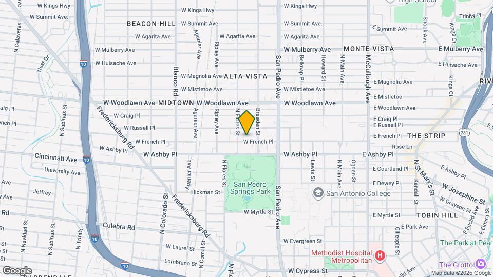 719 W French Plz, Unit 3 Map and Location Details