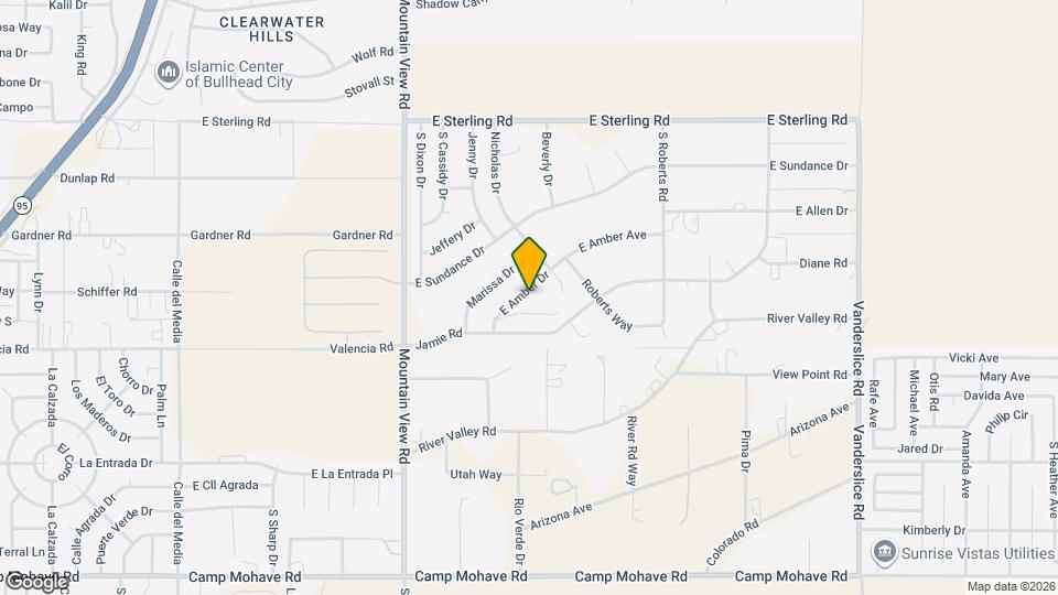 2138 E Amber Dr Map and Location Details