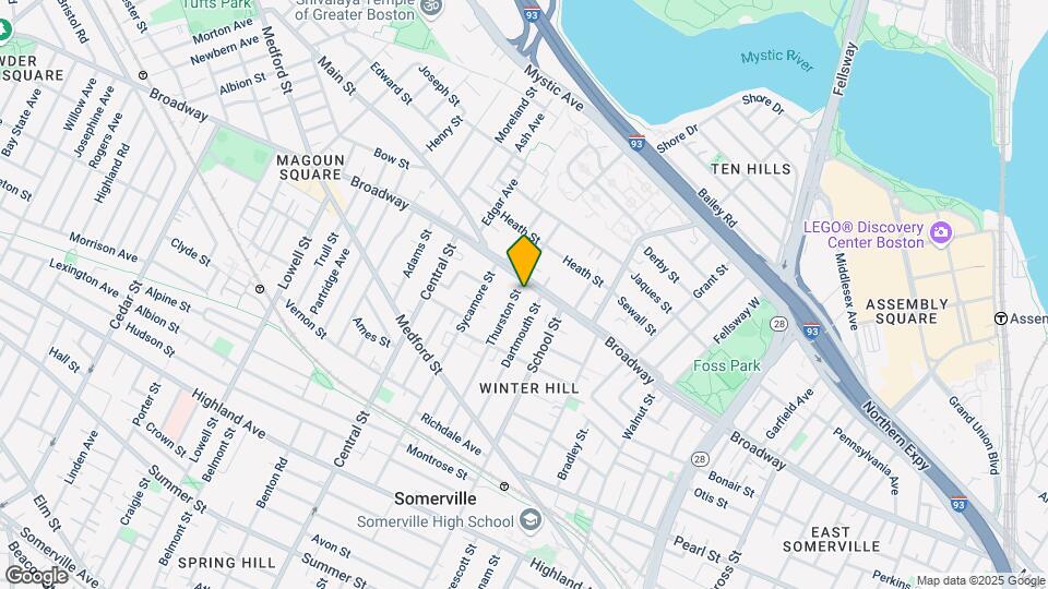 115 Thurston St Mapa y Detalles de la Ubicación