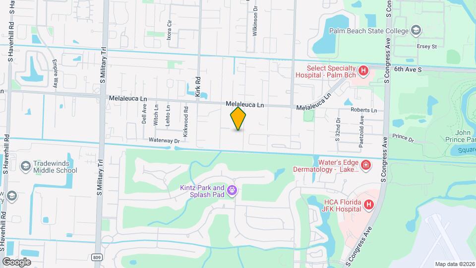 4907 Gulfstream Rd Map and Location Details