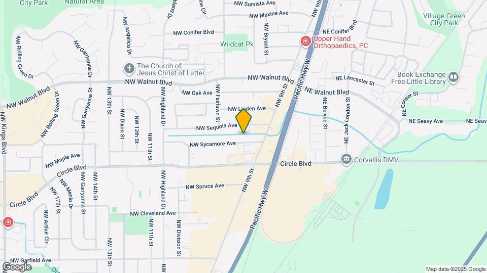 915 NW Sycamore Ave Map and Location Details