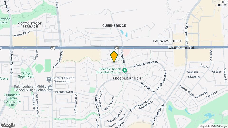 9520 Rancho Palmas Dr Map and Location Details