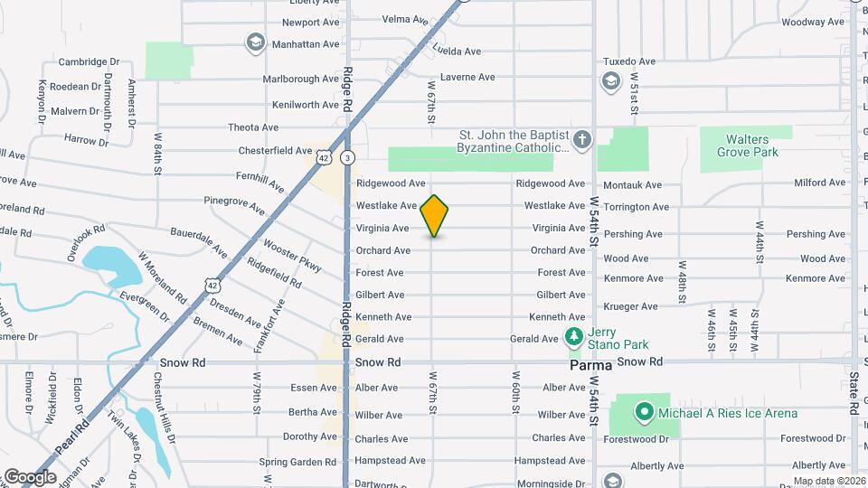 6614 Orchard Ave Mapa y Detalles de la Ubicación
