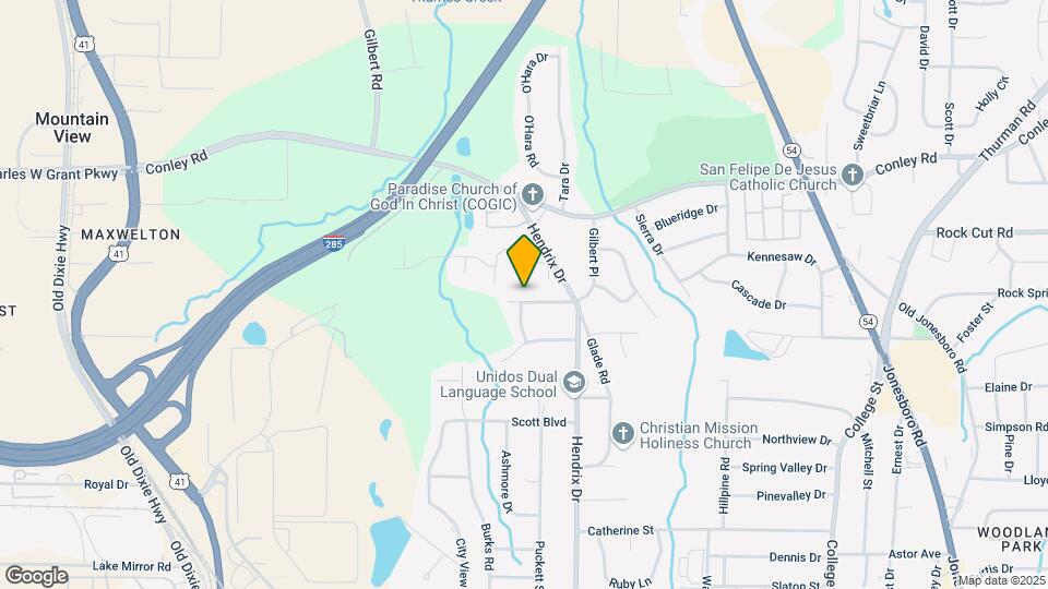 540 Springwood Dr Map and Location Details
