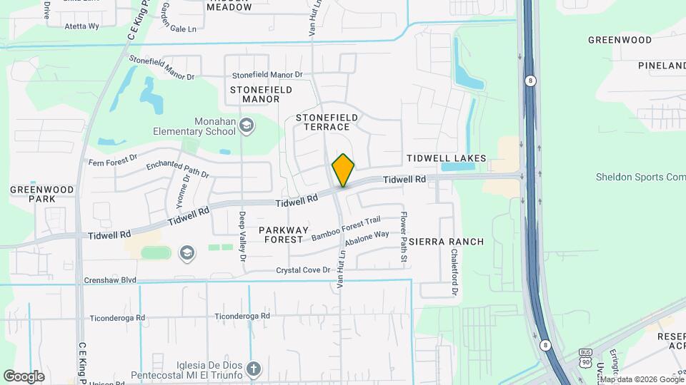 13011 Peppergate Ln Map and Location Details