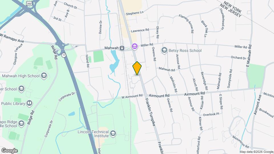 250 Franklin Turnpike Map and Location Details