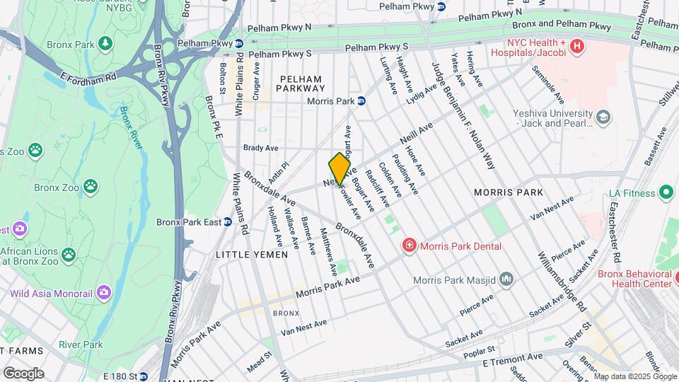 1959 Fowler Ave, Unit 2 Map and Location Details
