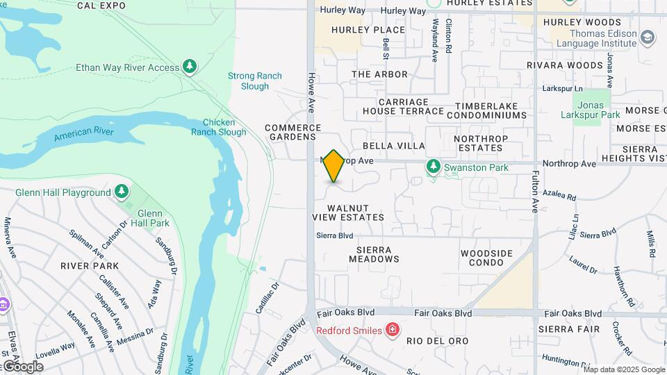 2224 Woodside Ln, Unit 5 Map and Location Details