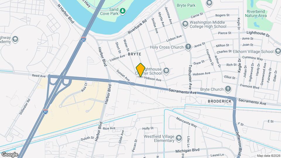 1621 Hobson Ave Mapa y Detalles de la Ubicación