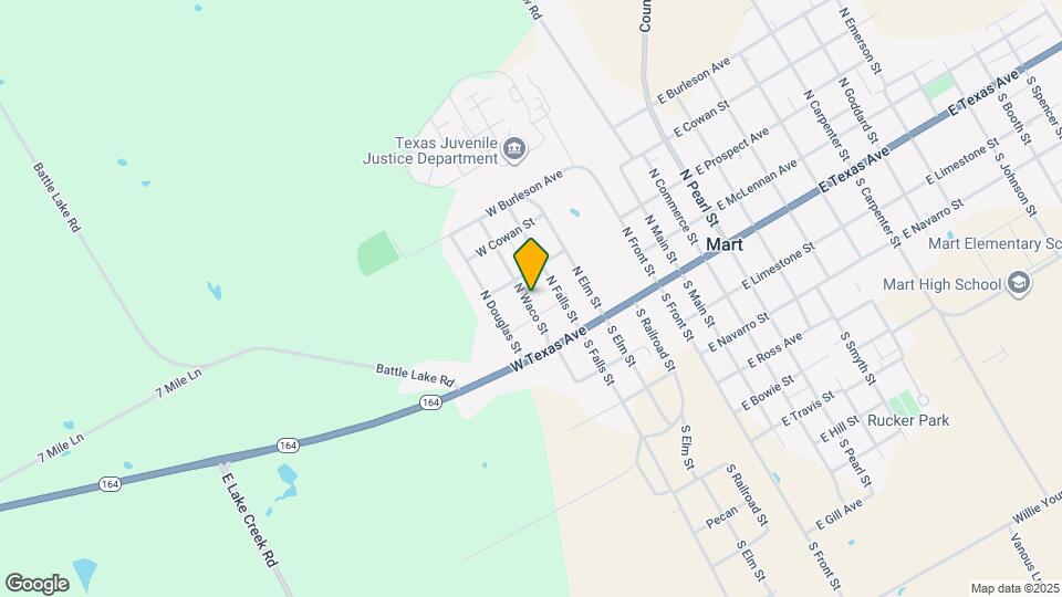 208 N Waco St Map and Location Details