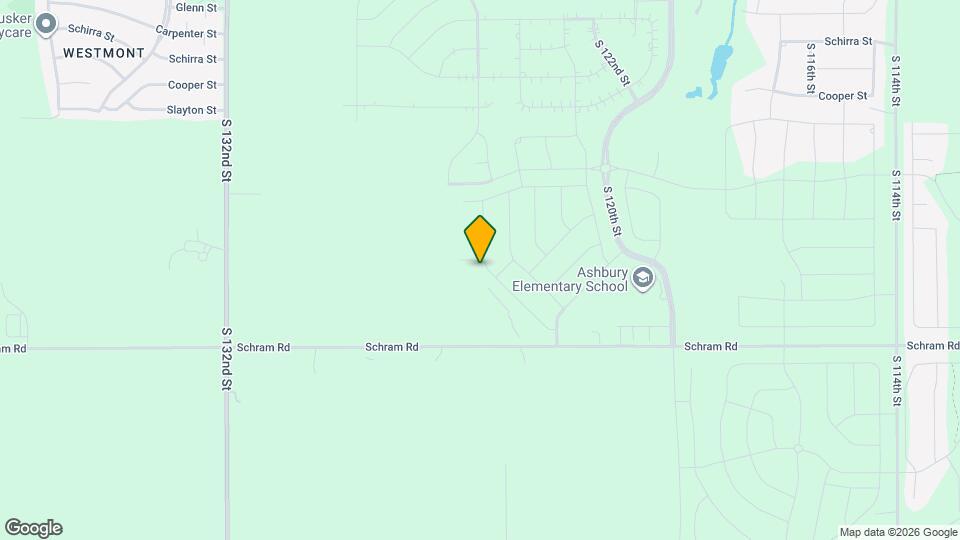 11704 S 125th St Map and Location Details